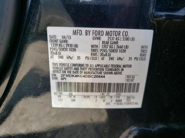 Photo 9 VIN: 2FMDK4KC4DBC26844 - FORD EDGE LIMIT 