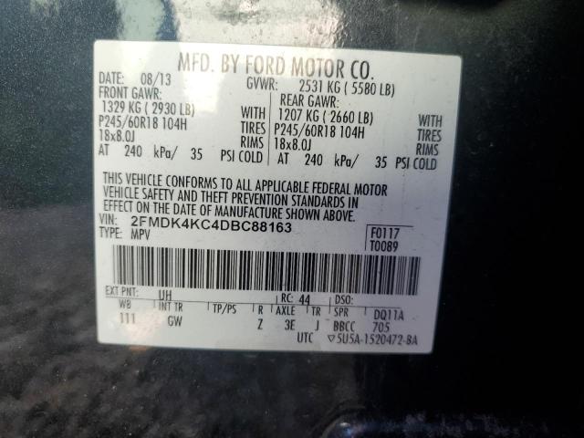 Photo 12 VIN: 2FMDK4KC4DBC88163 - FORD EDGE LIMIT 