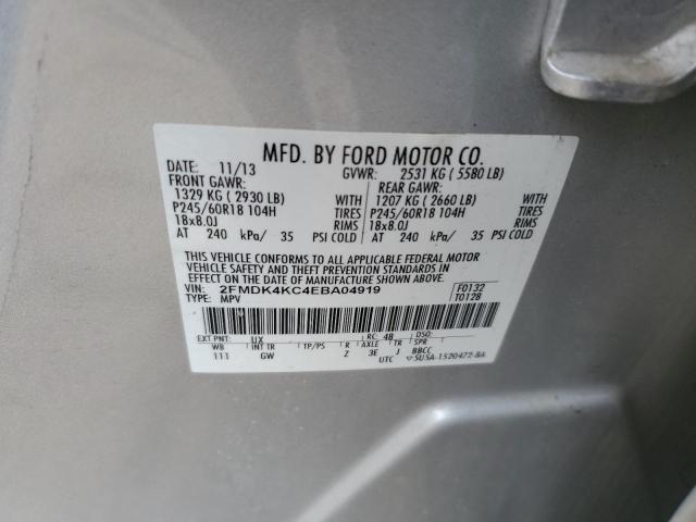 Photo 11 VIN: 2FMDK4KC4EBA04919 - FORD EDGE 