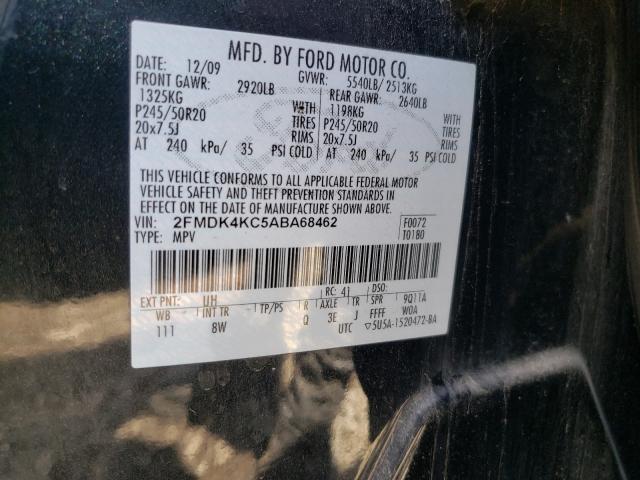 Photo 9 VIN: 2FMDK4KC5ABA68462 - FORD EDGE LIMIT 