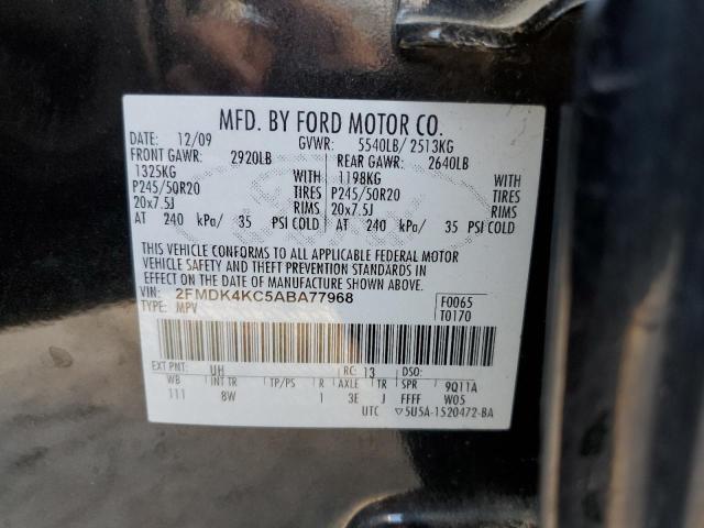 Photo 9 VIN: 2FMDK4KC5ABA77968 - FORD EDGE LIMIT 