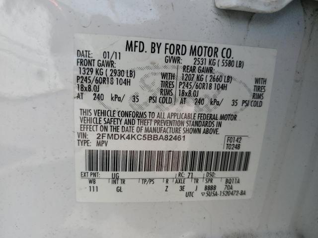 Photo 12 VIN: 2FMDK4KC5BBA82461 - FORD EDGE LIMIT 