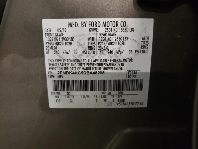 Photo 9 VIN: 2FMDK4KC5DBA48295 - FORD EDGE LIMIT 