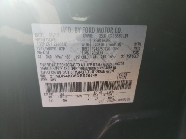 Photo 12 VIN: 2FMDK4KC5DBB35548 - FORD EDGE LIMIT 