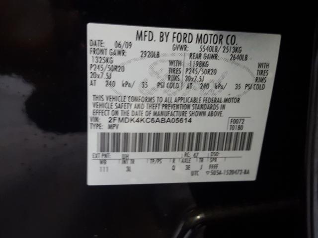 Photo 9 VIN: 2FMDK4KC6ABA05614 - FORD EDGE LIMIT 