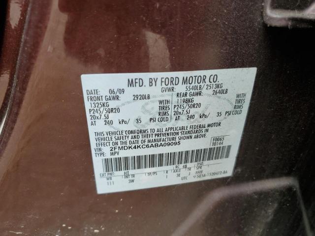 Photo 13 VIN: 2FMDK4KC6ABA09095 - FORD EDGE 