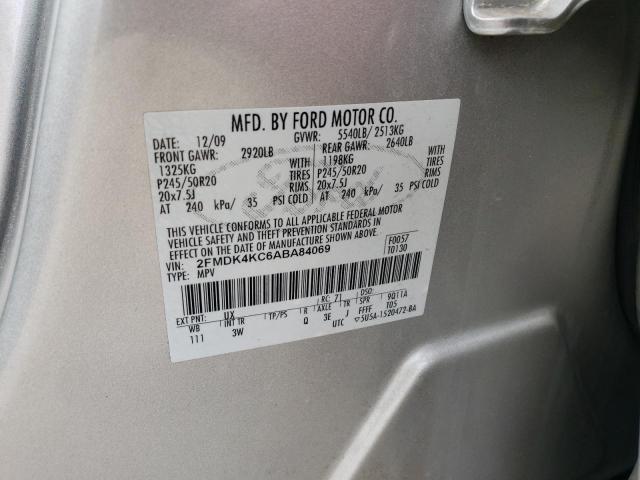 Photo 9 VIN: 2FMDK4KC6ABA84069 - FORD EDGE LIMIT 