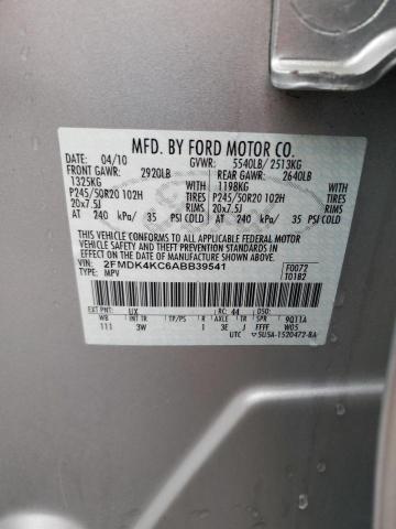 Photo 12 VIN: 2FMDK4KC6ABB39541 - FORD EDGE LIMIT 