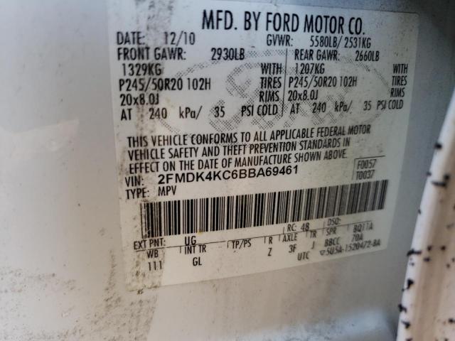 Photo 12 VIN: 2FMDK4KC6BBA69461 - FORD EDGE 