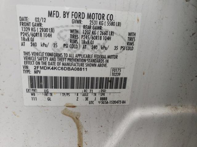 Photo 11 VIN: 2FMDK4KC6DBA08811 - FORD EDGE LIMIT 