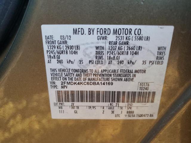 Photo 9 VIN: 2FMDK4KC6DBA14169 - FORD EDGE LIMIT 