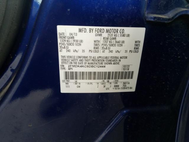 Photo 9 VIN: 2FMDK4KC6DBC12444 - FORD EDGE LIMIT 