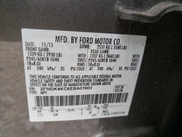 Photo 11 VIN: 2FMDK4KC6EBA01603 - FORD EDGE LIMIT 