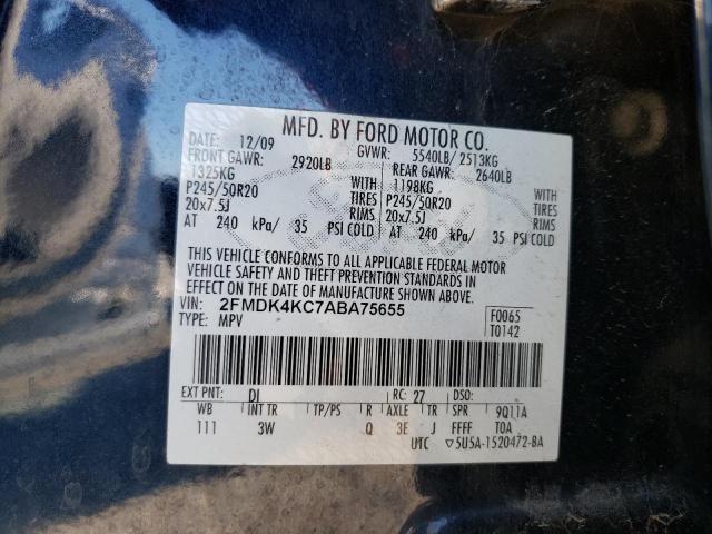 Photo 9 VIN: 2FMDK4KC7ABA75655 - FORD EDGE LIMIT 