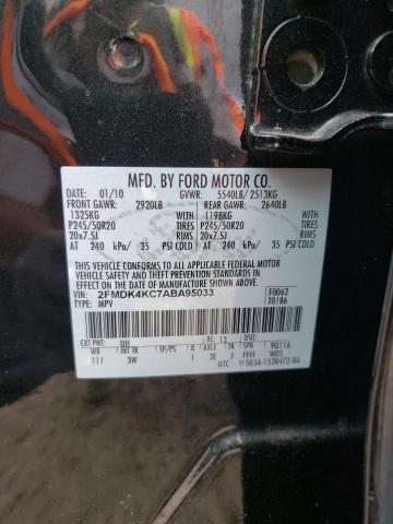 Photo 9 VIN: 2FMDK4KC7ABA95033 - FORD EDGE LIMIT 