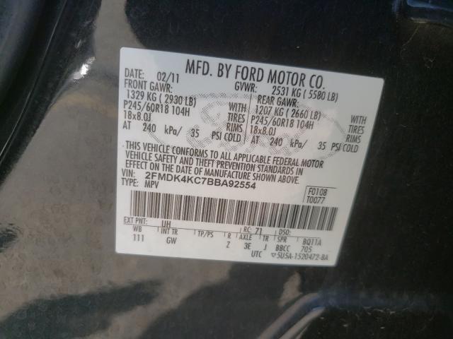 Photo 9 VIN: 2FMDK4KC7BBA92554 - FORD EDGE LIMIT 