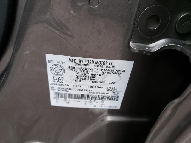 Photo 11 VIN: 2FMDK4KC7DBA23768 - FORD EDGE LIMIT 