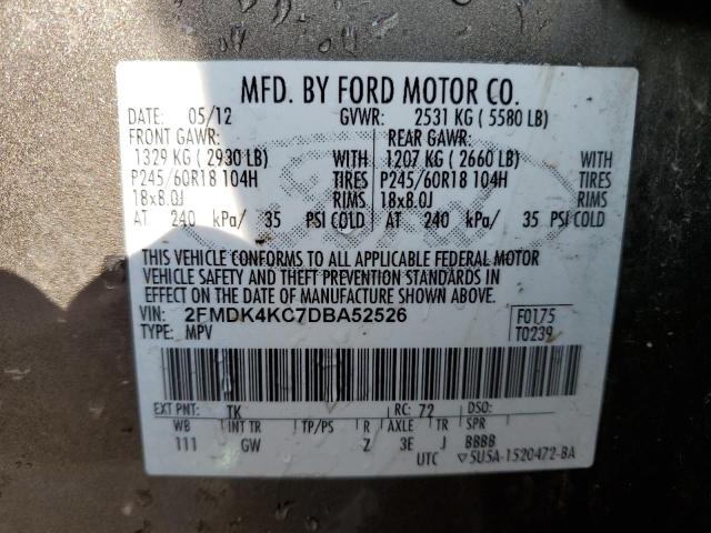 Photo 11 VIN: 2FMDK4KC7DBA52526 - FORD EDGE LIMIT 