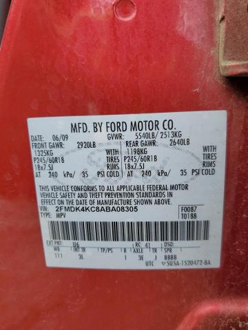 Photo 12 VIN: 2FMDK4KC8ABA08305 - FORD EDGE 