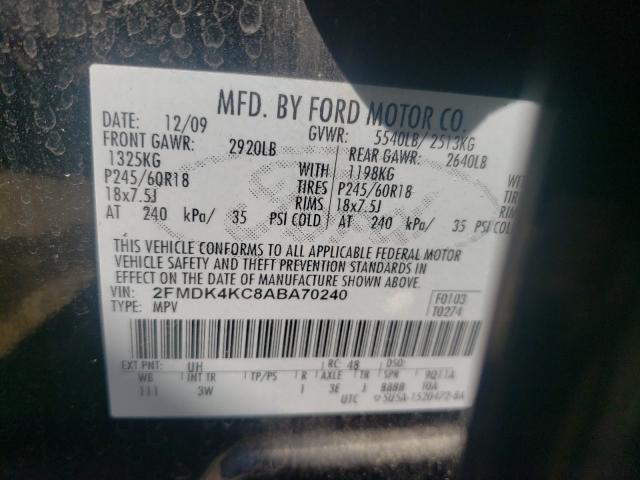 Photo 9 VIN: 2FMDK4KC8ABA70240 - FORD EDGE LIMIT 