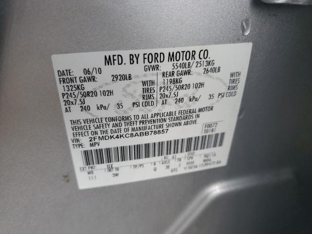 Photo 11 VIN: 2FMDK4KC8ABB78857 - FORD EDGE LIMIT 