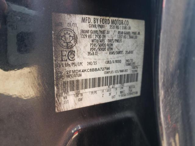 Photo 13 VIN: 2FMDK4KC8BBA72796 - FORD EDGE 