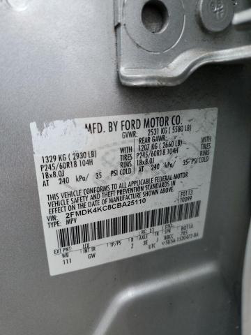 Photo 12 VIN: 2FMDK4KC8CBA25110 - FORD EDGE LIMIT 