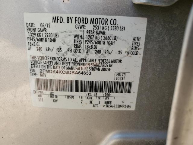 Photo 11 VIN: 2FMDK4KC8DBA64653 - FORD EDGE LIMIT 