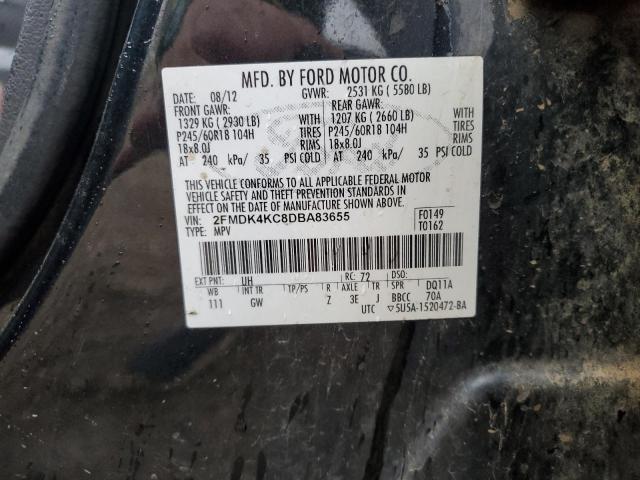 Photo 12 VIN: 2FMDK4KC8DBA83655 - FORD EDGE LIMIT 