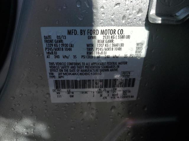 Photo 12 VIN: 2FMDK4KC8DBC13580 - FORD EDGE LIMIT 