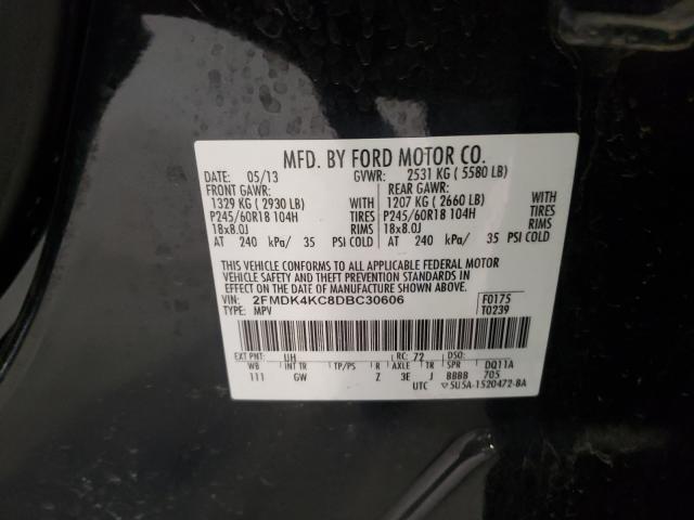 Photo 9 VIN: 2FMDK4KC8DBC30606 - FORD EDGE LIMIT 