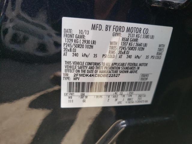 Photo 11 VIN: 2FMDK4KC8DBE22527 - FORD EDGE 