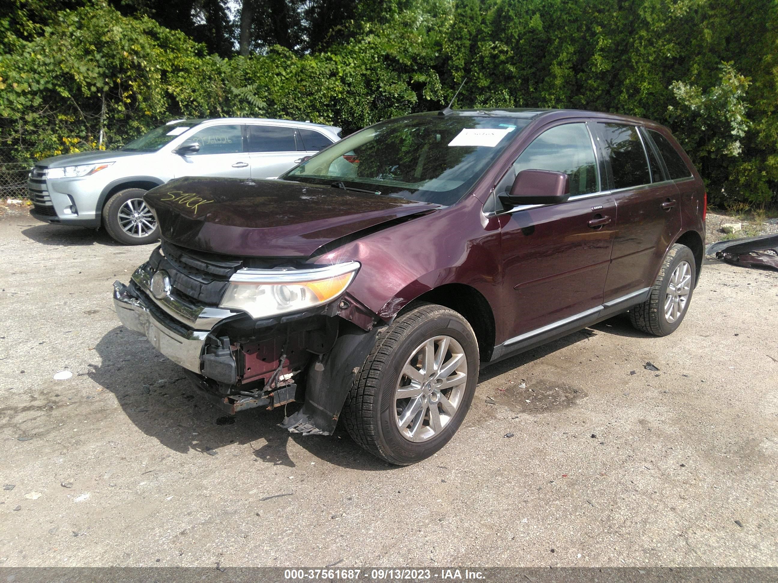 Photo 1 VIN: 2FMDK4KC9BBA41735 - FORD EDGE 