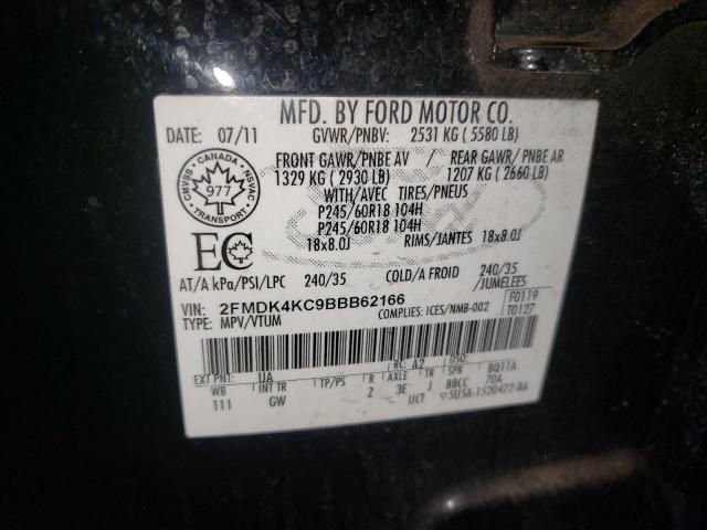 Photo 11 VIN: 2FMDK4KC9BBB62166 - FORD EDGE LIMIT 