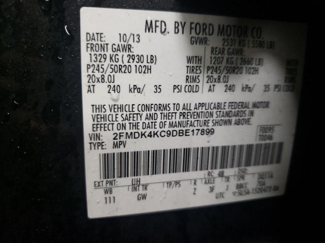 Photo 11 VIN: 2FMDK4KC9DBE17899 - FORD EDGE 