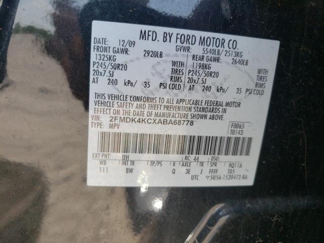 Photo 9 VIN: 2FMDK4KCXABA68778 - FORD EDGE LIMIT 