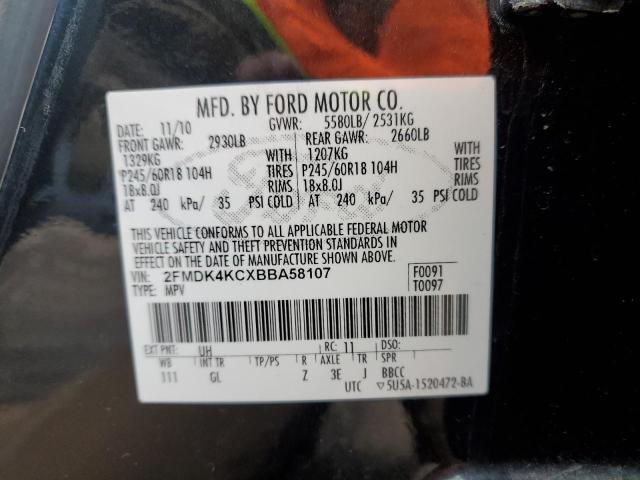 Photo 11 VIN: 2FMDK4KCXBBA58107 - FORD EDGE 