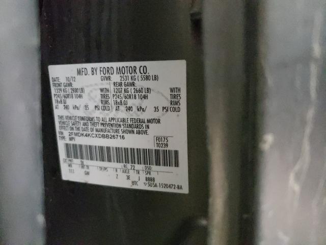 Photo 9 VIN: 2FMDK4KCXDBB26716 - FORD EDGE LIMIT 