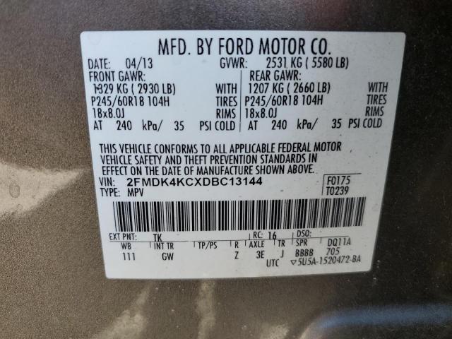 Photo 12 VIN: 2FMDK4KCXDBC13144 - FORD EDGE 