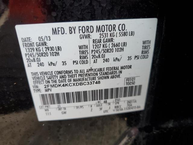 Photo 13 VIN: 2FMDK4KCXDBC33748 - FORD EDGE LIMIT 