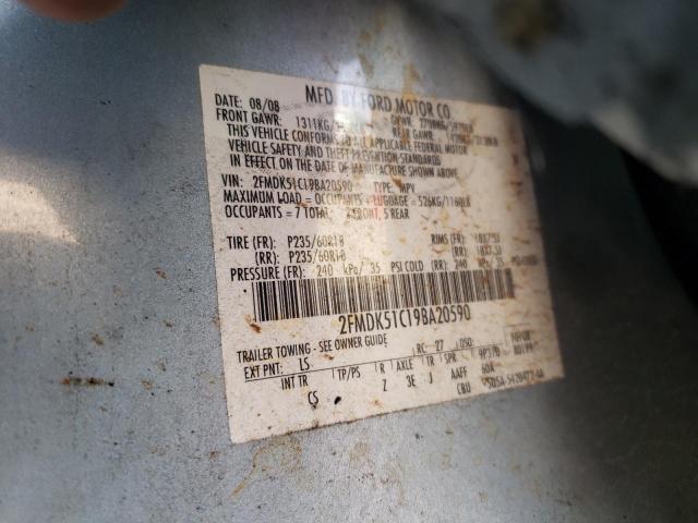 Photo 13 VIN: 2FMDK51C19BA20590 - FORD FLEX SE 