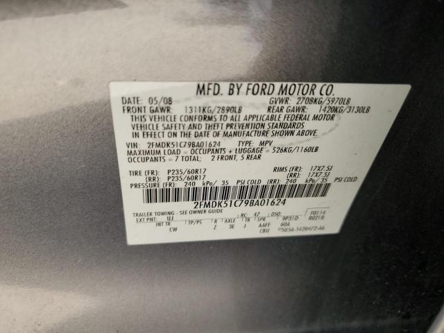 Photo 12 VIN: 2FMDK51C79BA01624 - FORD FLEX 