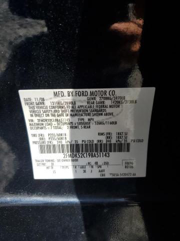 Photo 12 VIN: 2FMDK52C19BA51143 - FORD FLEX 