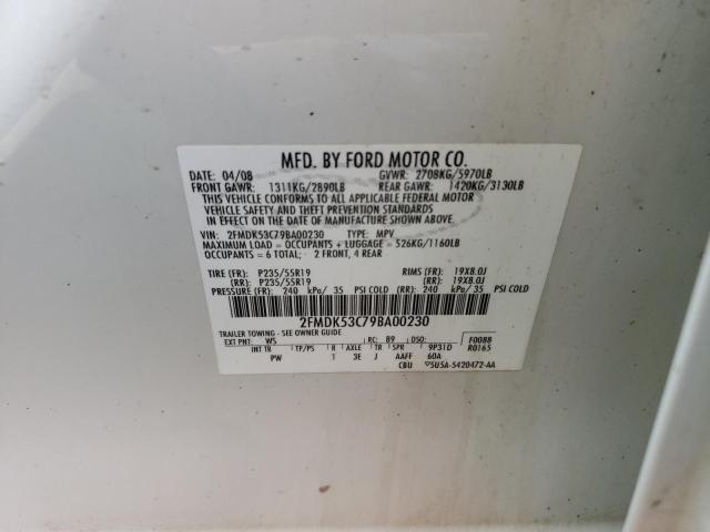 Photo 12 VIN: 2FMDK53C79BA00230 - FORD FLEX LIMIT 