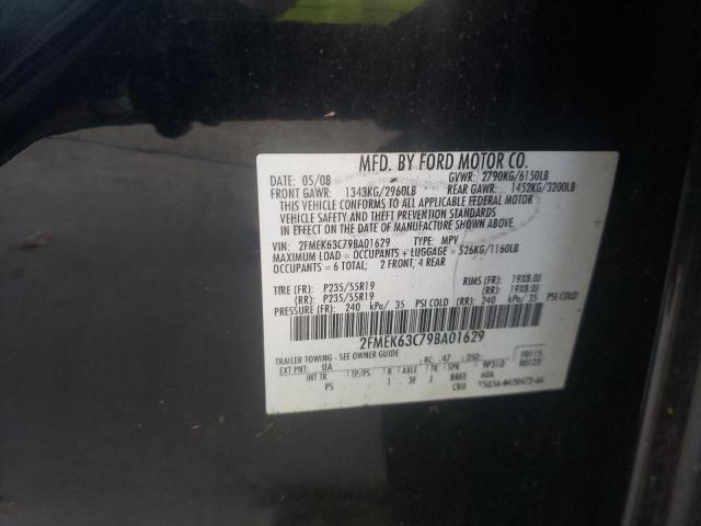 Photo 11 VIN: 2FMEK63C79BA01629 - FORD FLEX LIMIT 