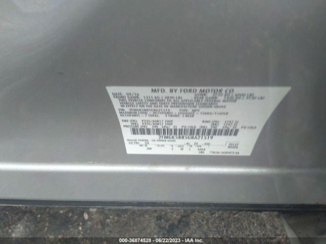 Photo 8 VIN: 2FMGK5B85GBA21519 - FORD FLEX 