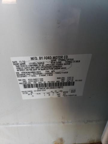Photo 12 VIN: 2FMGK5BC0BBD19893 - FORD FLEX SE 