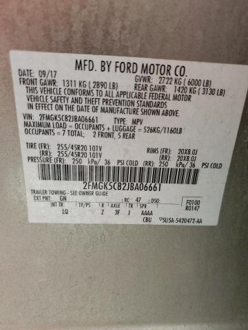 Photo 13 VIN: 2FMGK5C82JBA06661 - FORD FLEX 