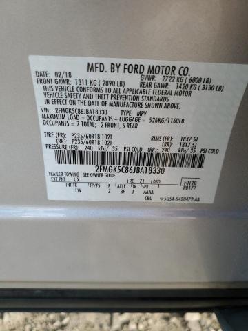 Photo 13 VIN: 2FMGK5C86JBA18330 - FORD FLEX 