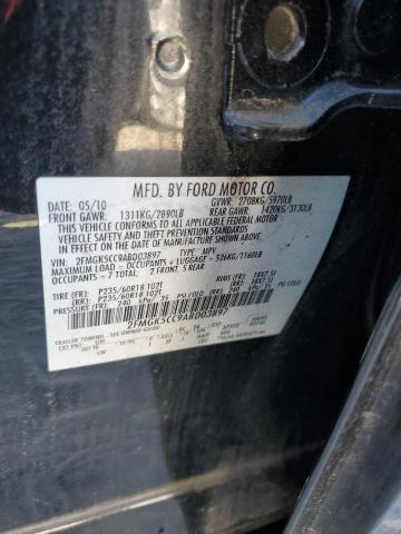 Photo 11 VIN: 2FMGK5CC9ABD03897 - FORD FLEX 